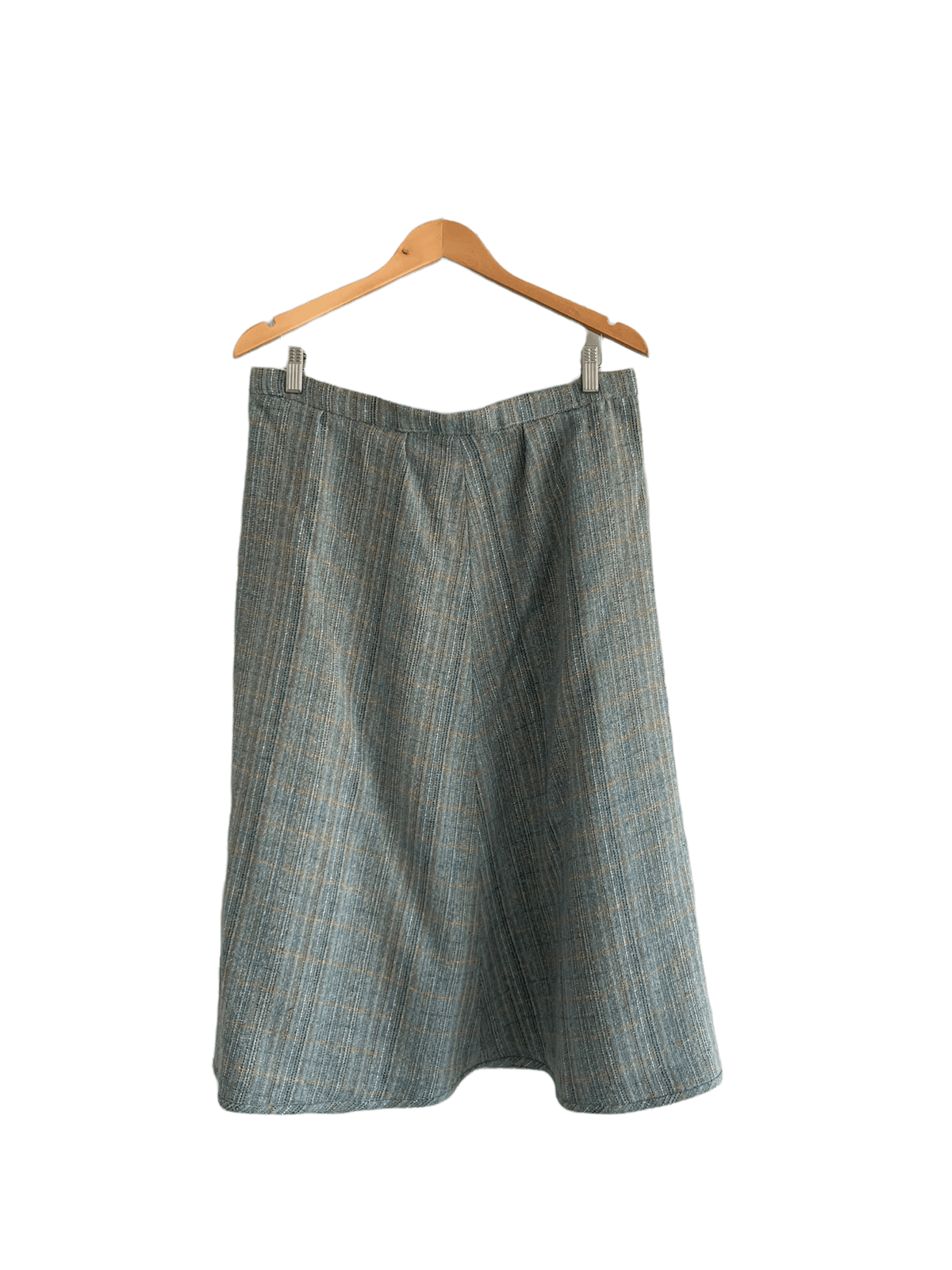 Hand Crafted Irish Silk and McNutt Wool Skirt Suit Green UK Size M/L - Ava & Iva