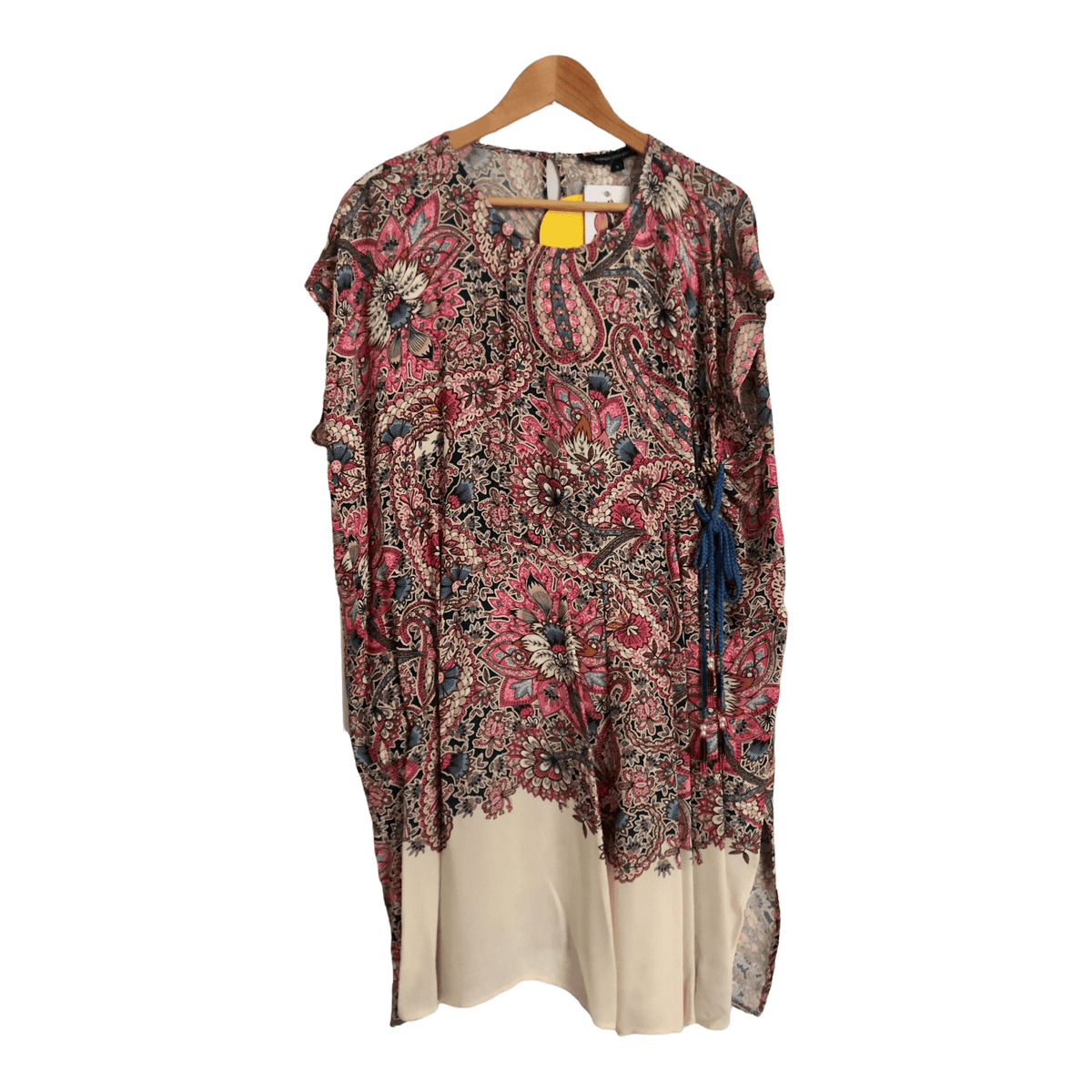 French Connection Sleeveless Shift Dress Pink Multicoloured BNWT Size S - Ava & Iva