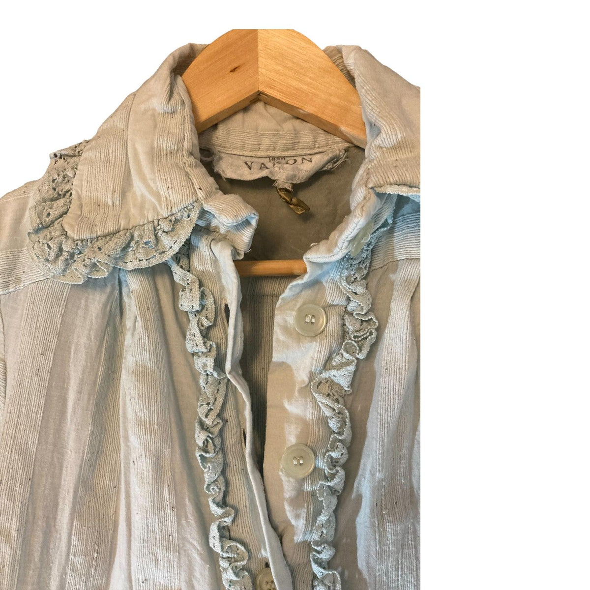 Jean Varon Pale Green Long Sleeved Dress UK Size 10 - Ava & Iva