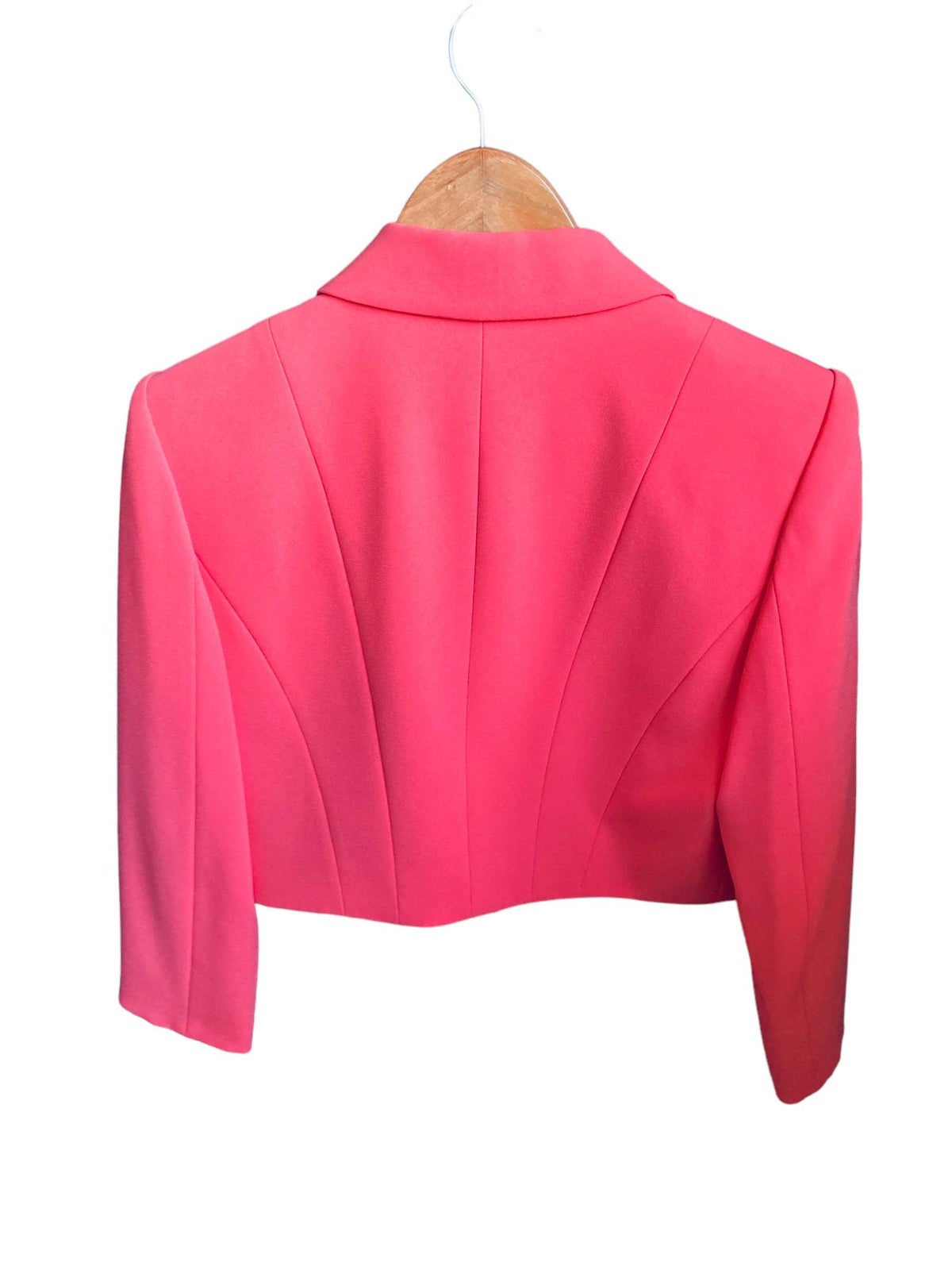 Paule KA Coral Long Sleeved Cropped Jacket UK Size 12. - Ava & Iva