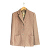 Cotswolds Woollen Weavers 100% Bourette Silk Burgundy, Cream and Grey Woven Skirt Suit. Jacket UK Size 10 Skirt UK Size 12 - Ava & Iva