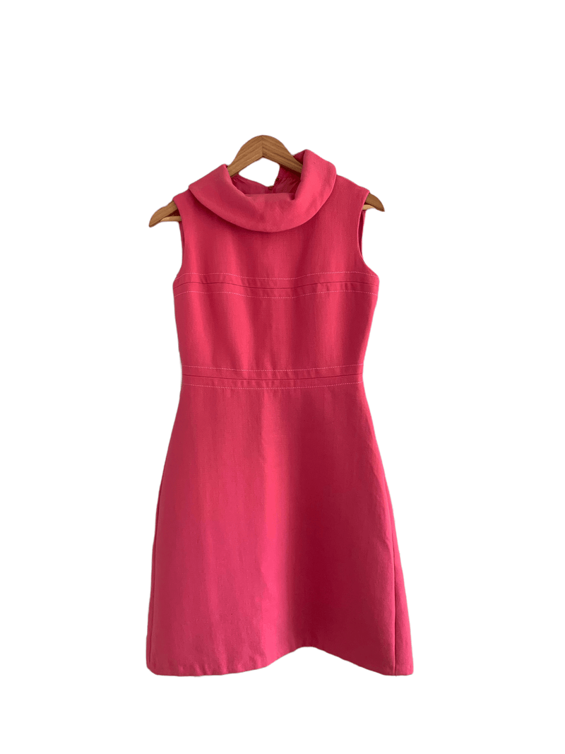 Audrey Segal Dress and Jacket Suit Pink UK Size 10 - Ava & Iva