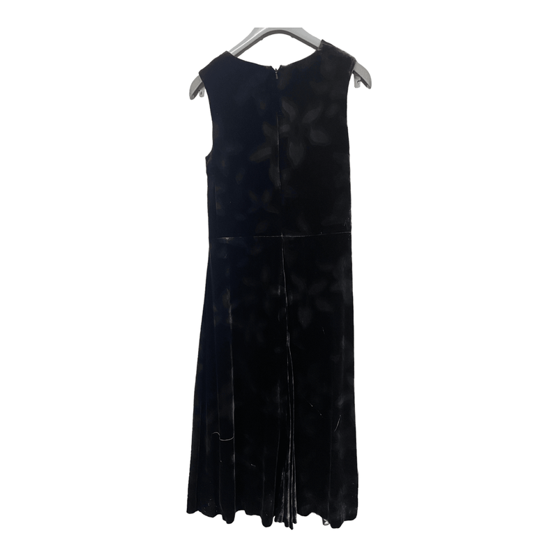 Poetry Brown Silk Velvet Dress lined UK Size 10 - Ava & Iva