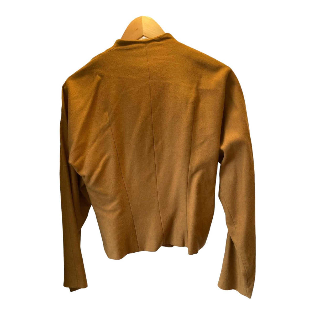 Emmanuelle Khanh Mustard Gold Skirt Suit UK Size 8 - Ava & Iva