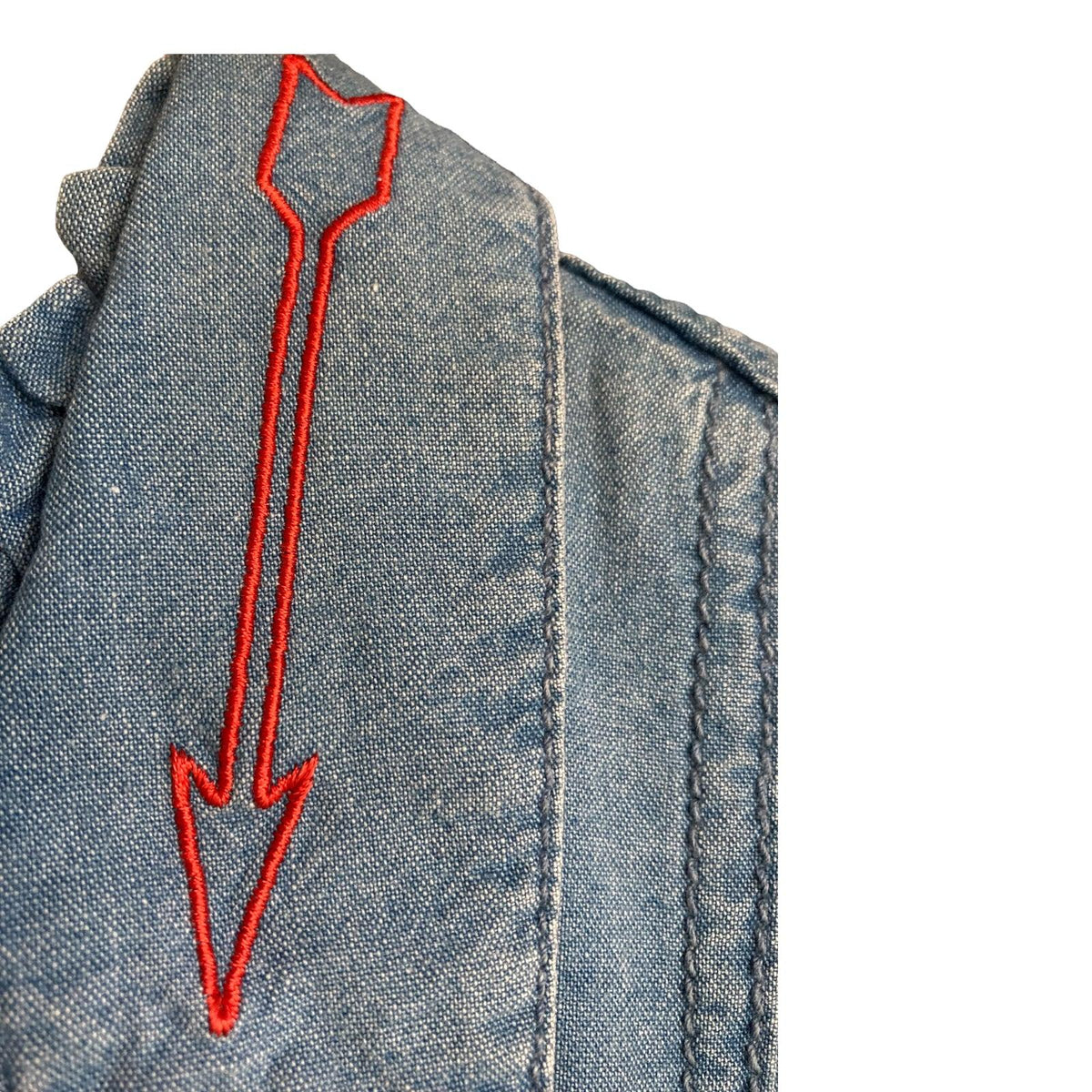 Preen Line Cotton Denim Sleeveless Dress UK Size Extra Small - Ava & Iva