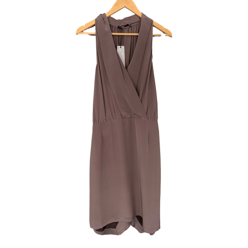 Stills Atelier Silk Blend Dress Taupe EU 40 UK Size 12 BNWT RRP £220 - Ava & Iva