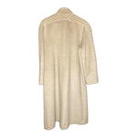 Cotz Llama Wool Cream Long Sleeved Coat UK Size 14 - Ava & Iva