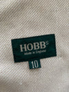 Hobbs Linen and Cotton Mix Summer Skirt and Jacket Suit Cream Size 10 - Ava & Iva