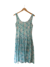 Anokhi Pastel Sleeveless Dress Blue UK Size 12 - Ava & Iva