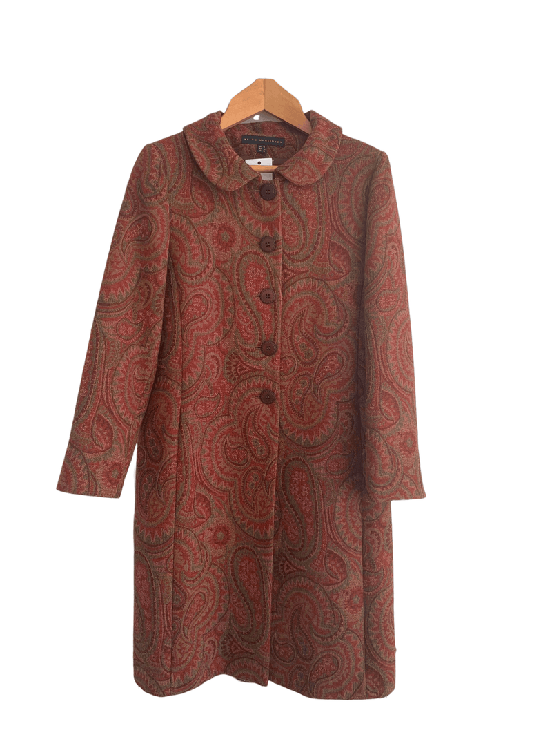 Helen McAlinden Designer Single Breasted Coat UK Size 16 - Ava & Iva
