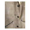 Vintage Genuine Sheepskin Tan Long Sleeved Coat UK Size 16 - Ava & Iva