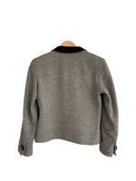 Yves Saint Laurent Wool Jacket Grey EU38 Size UK 10 - Ava & Iva
