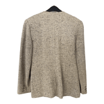 Alain Manoukian Origines Wool Mix Round Neck Jacket Size 38 UK10 - Ava & Iva