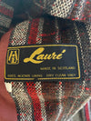 Laure Vintage Wool Skirt Suit Red and Grey Striped.  UK Size 12 - Ava & Iva
