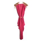 Unbranded Vintage Sleeveless Embellished Jumpsuit Pink UK Size 10 - Ava & Iva