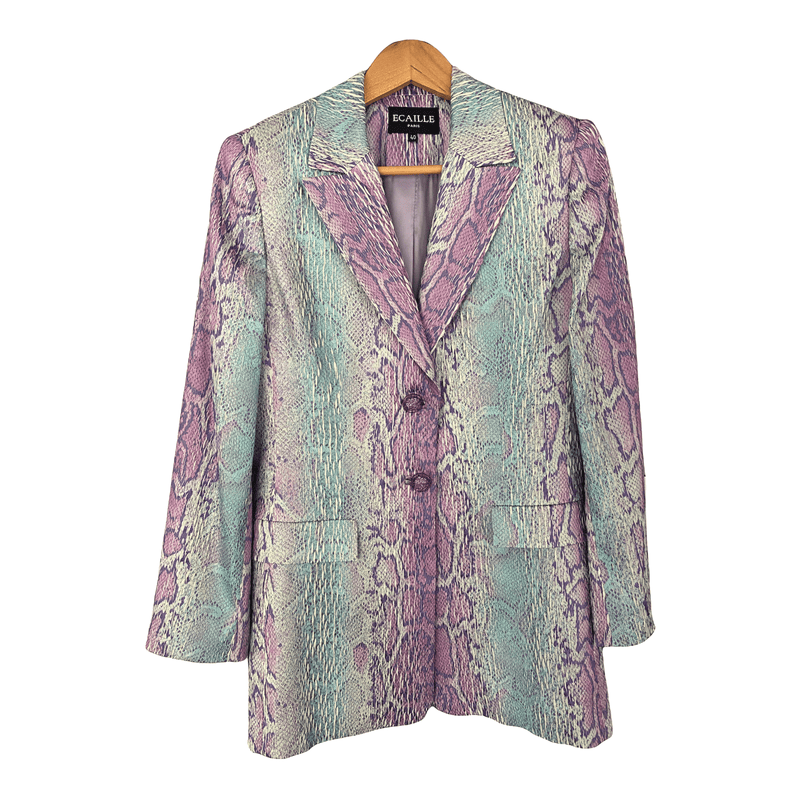 Snakeskin 2025 print jacket
