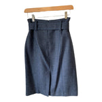Dubarry Wool Blue Straight Skirt UK Size 6 - Ava & Iva