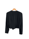 Mondi Jacket Black Embroidered EU38 UK Size 10 - Ava & Iva