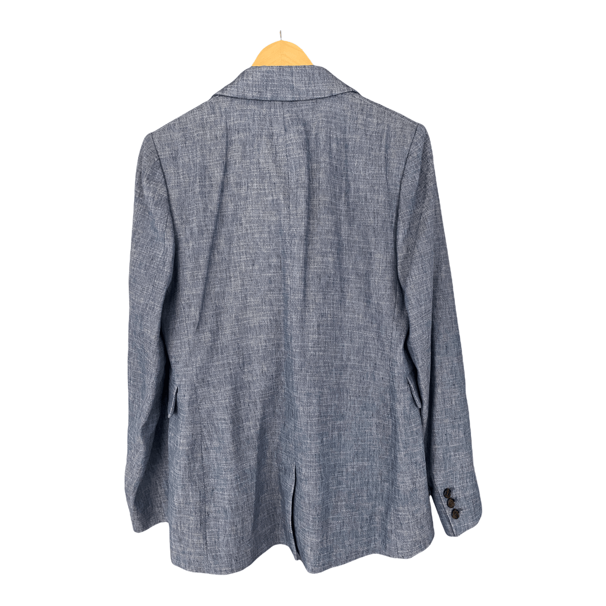 L.K. Bennett Blue Denim Linen JK Enya Jacket UK10 BNWT - Ava & Iva