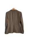 Armani Wool Single Breasted Jacket Brown UK Size M - Ava & Iva