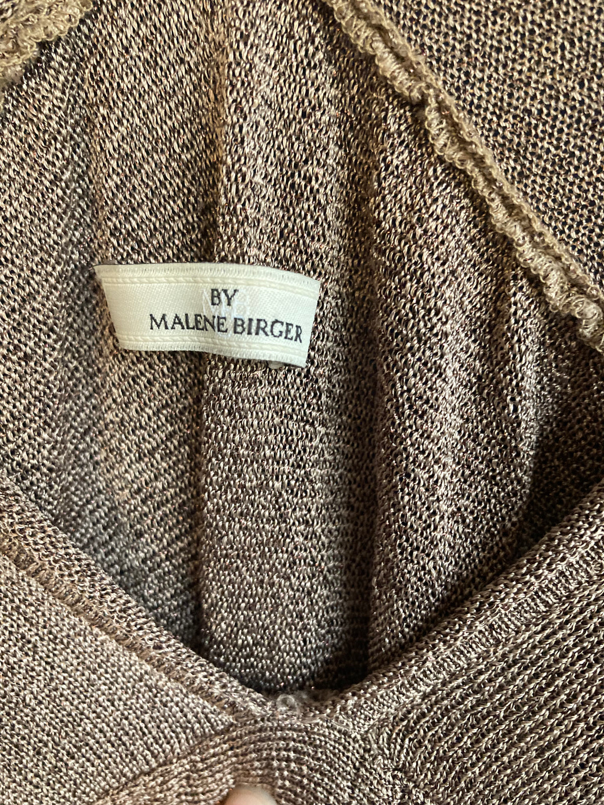 Malene Birger Bronze Batwinged Dress UK Size Small - Ava & Iva