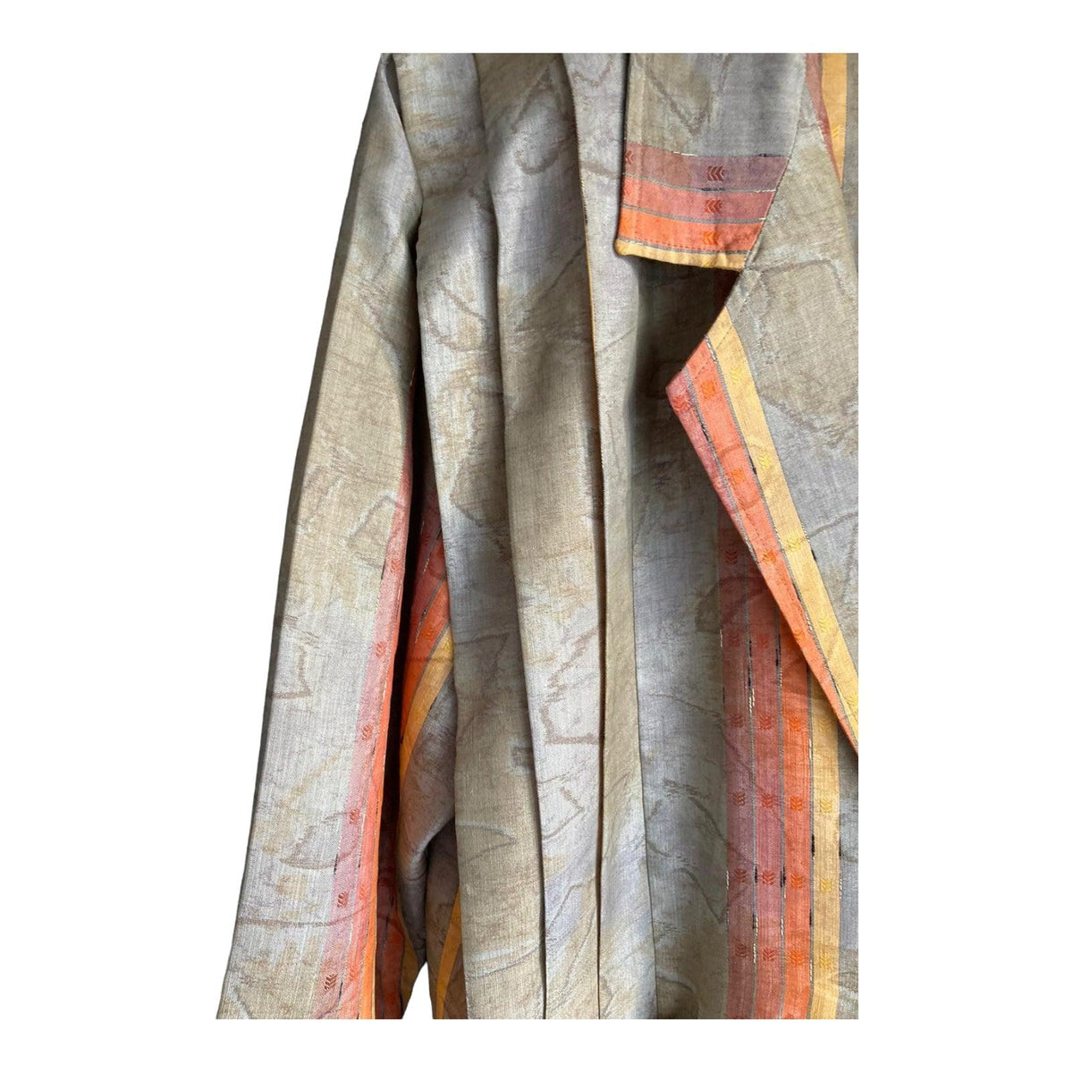 Dino Valiano Multi-Coloured Striped Skirt Suit UK Size 10 - Ava & Iva