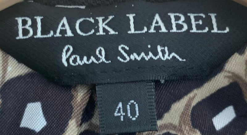 Paul Smith Black Label Double Breasted Jacket Black EU40 UK8 - Ava & Iva