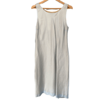 Burberry "Fifield" Duck Egg Blue 100% Silk Shift Dress Size 46 (UK Size 14) - Ava & Iva
