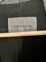 ScanLan & Theodore Wool Grey Mark Full Length Sleeve Dress UK Size 12 - Ava & Iva