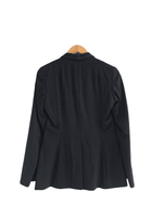 Whistles Single Breasted Jacket Black UK Size 12 - Ava & Iva