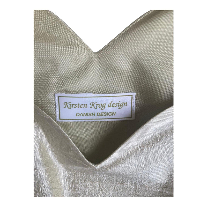 Kirsten Krog Silk Gold two Piece jacket and Sleeveless Top UK Size 14 - Ava & Iva