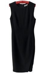 Marella Black Dress Sleeveless Knee Length UK Size 8 - Ava & Iva