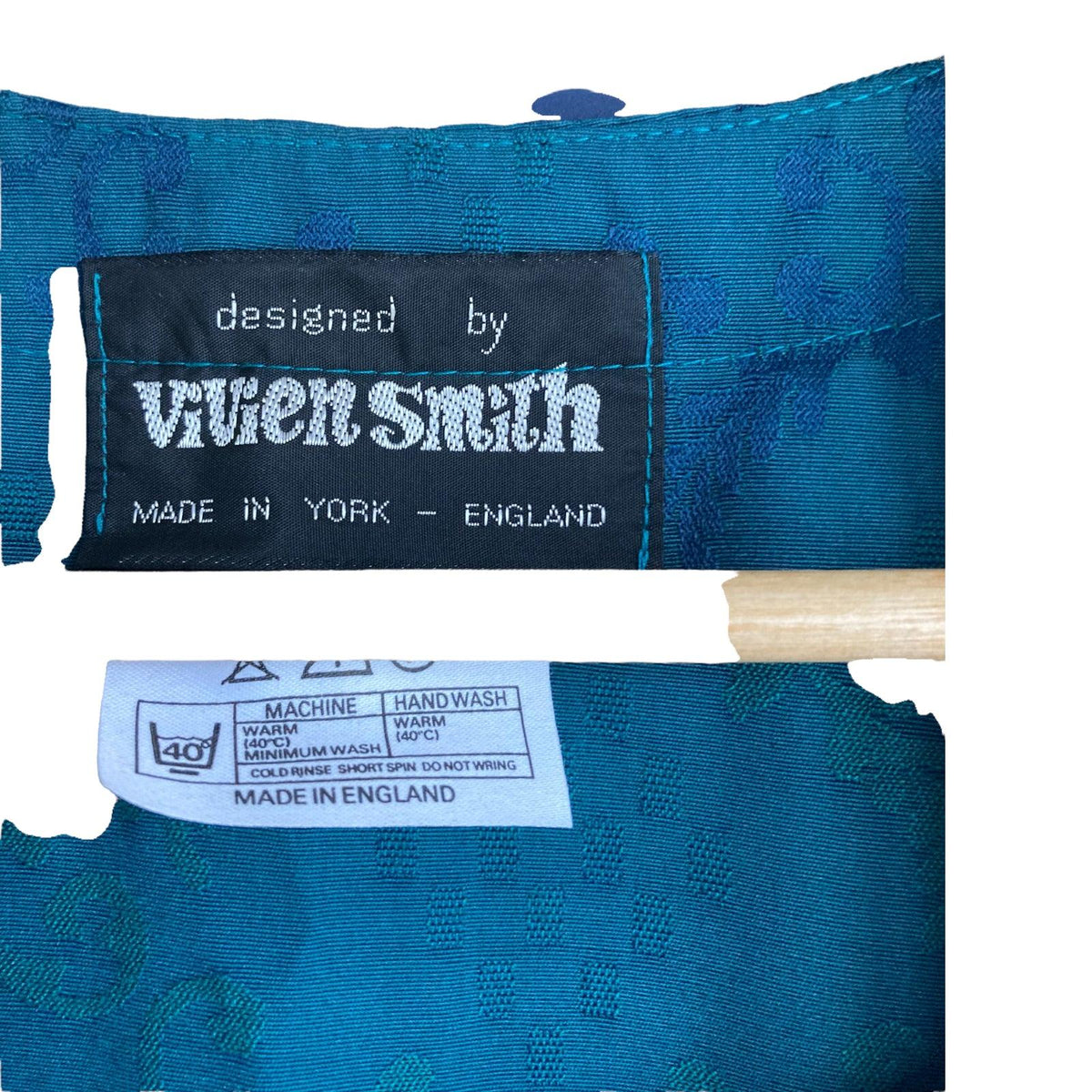 Vivien Smith Cotton Emerald Green Short Sleeved Dress UK Size 12 - Ava & Iva