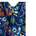 Vintage the Switch by Martin Emprex. Est. Viscose Sleeveless Longline Maxi Dress Electric Blue Multi Floral Print UK Size 10-12 - Ava & Iva