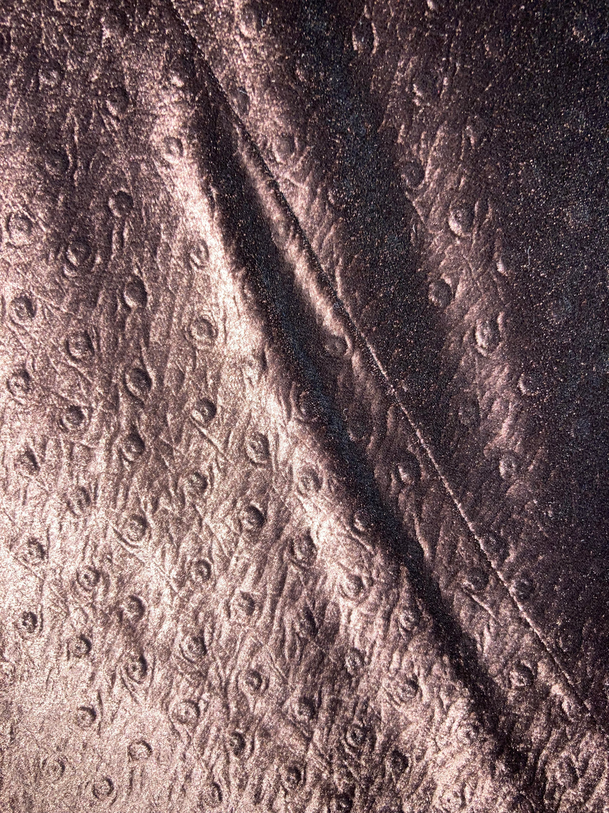 Koji Nihommatus Chocolate Brown Short Sleeved Dress UK Size 14 - Ava & Iva