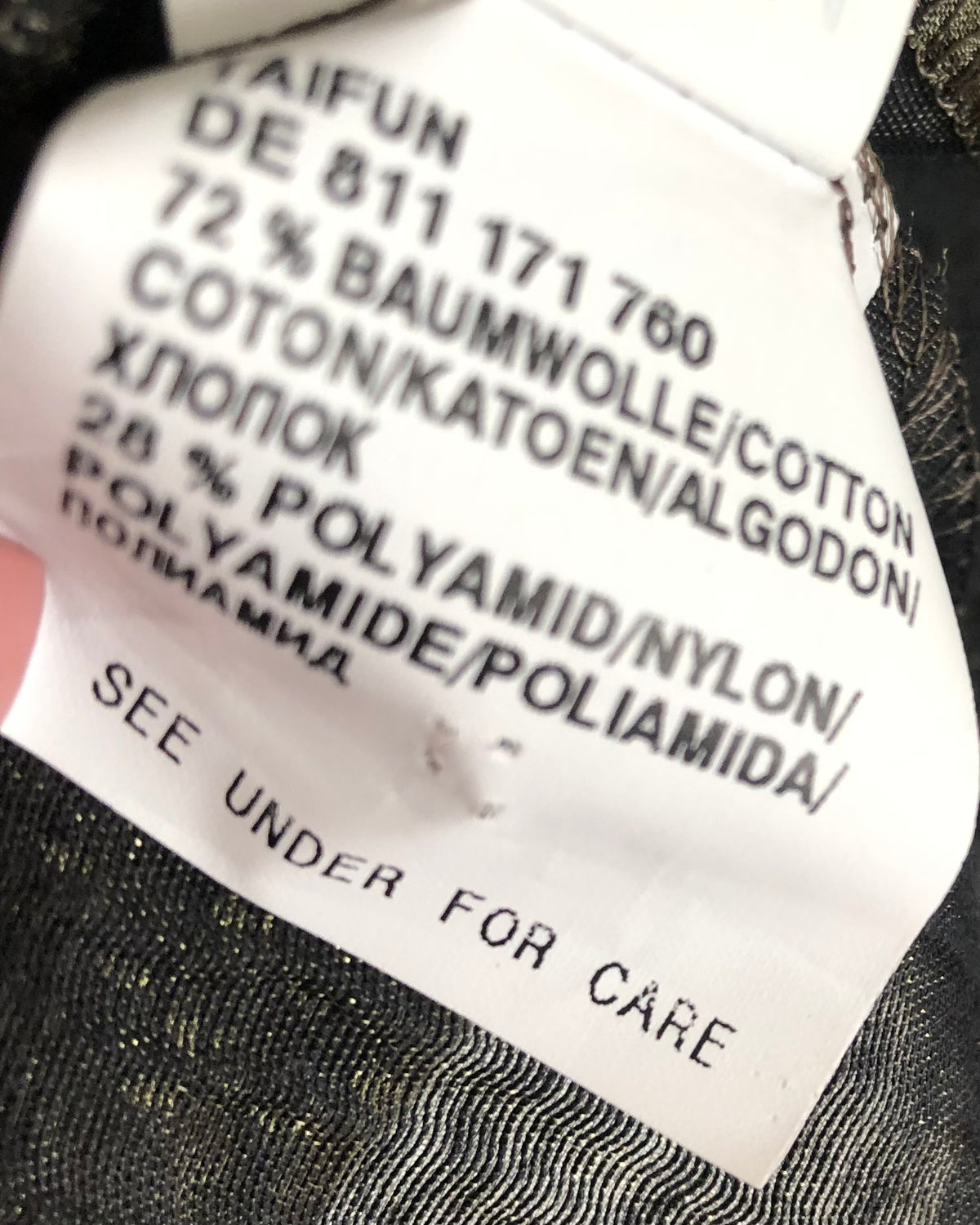 Taifun Collection Sheer Cotton Summr Jacket Olive Green UK Size 8 - Ava & Iva