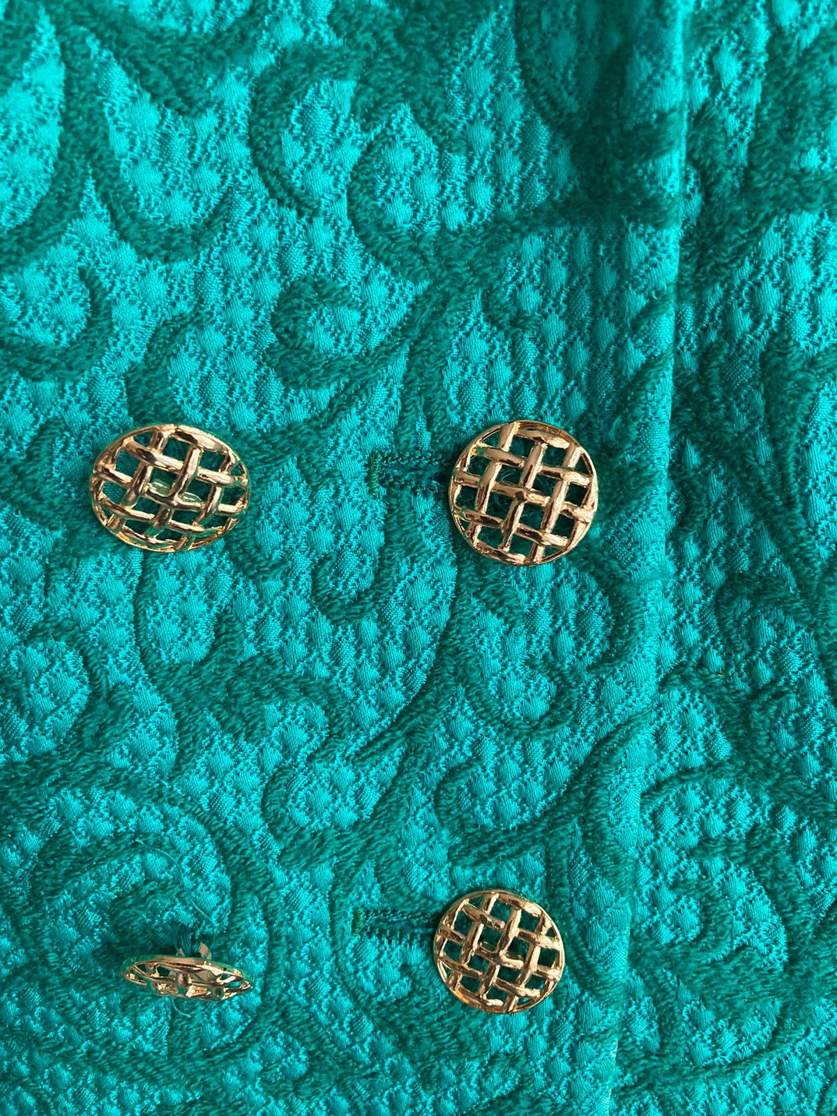 The White House Wool Blend Emerald Green Skirt Suit UK Size 16 - Ava & Iva