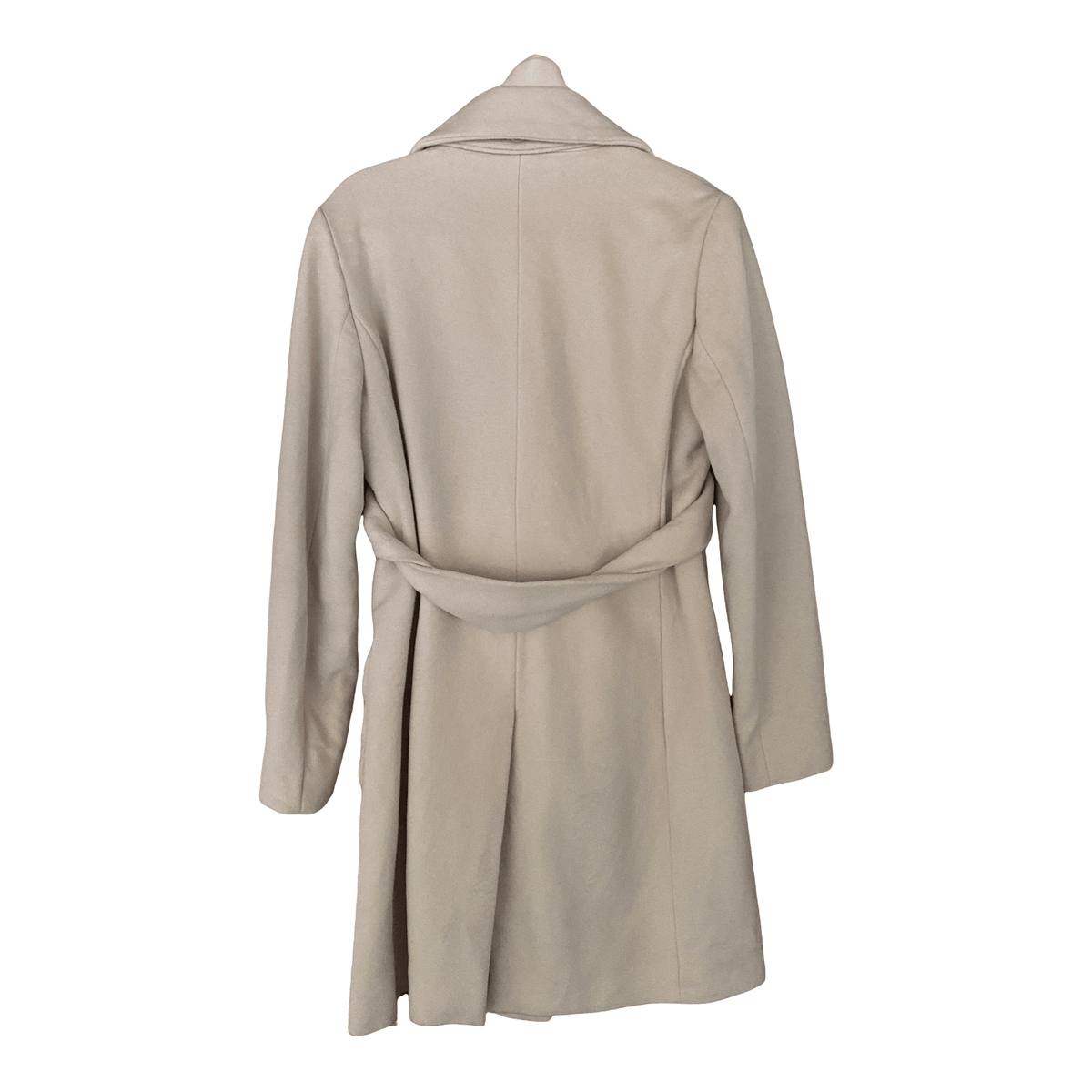 Cacharel Cream Wool and Mohair Coat Size 38 UK SIze 12 - Ava & Iva