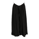 Vintage The White House London Vintage Frilled Crinoline Maxi Evening Skirt Black UK Size 10 - Ava & Iva