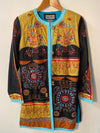 BNWT Indigo Moon Jacket Multicoloured Embroidered Sequinned Size XS UK10 - Ava & Iva