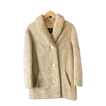 Moorlands Curlam Sheepskin Honey Long Sleeved Coat UK Size 16 - Ava & Iva