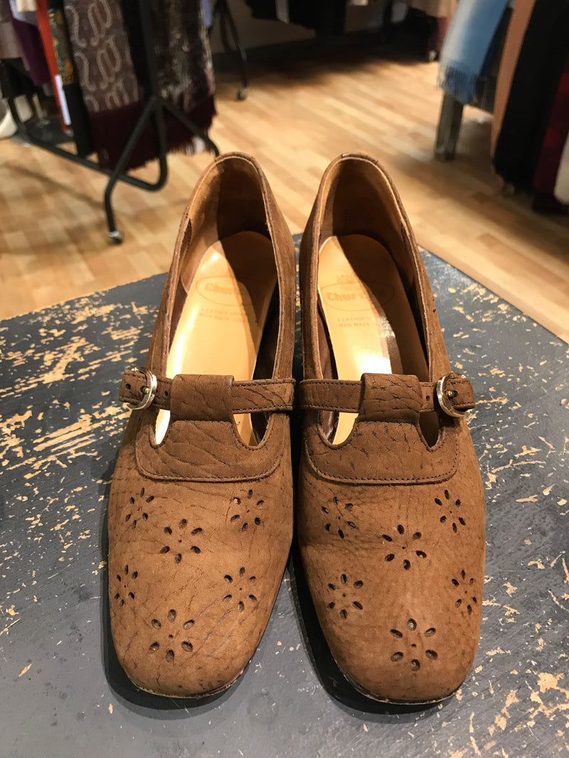 Church’s Beautiful Brown Leather D’Orsay Shoes (5) - Ava & Iva