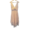 Tara Jarmon Dress  with Pink Daisy Netting And Silk Lining Fr38 UK Size 10 - Ava & Iva