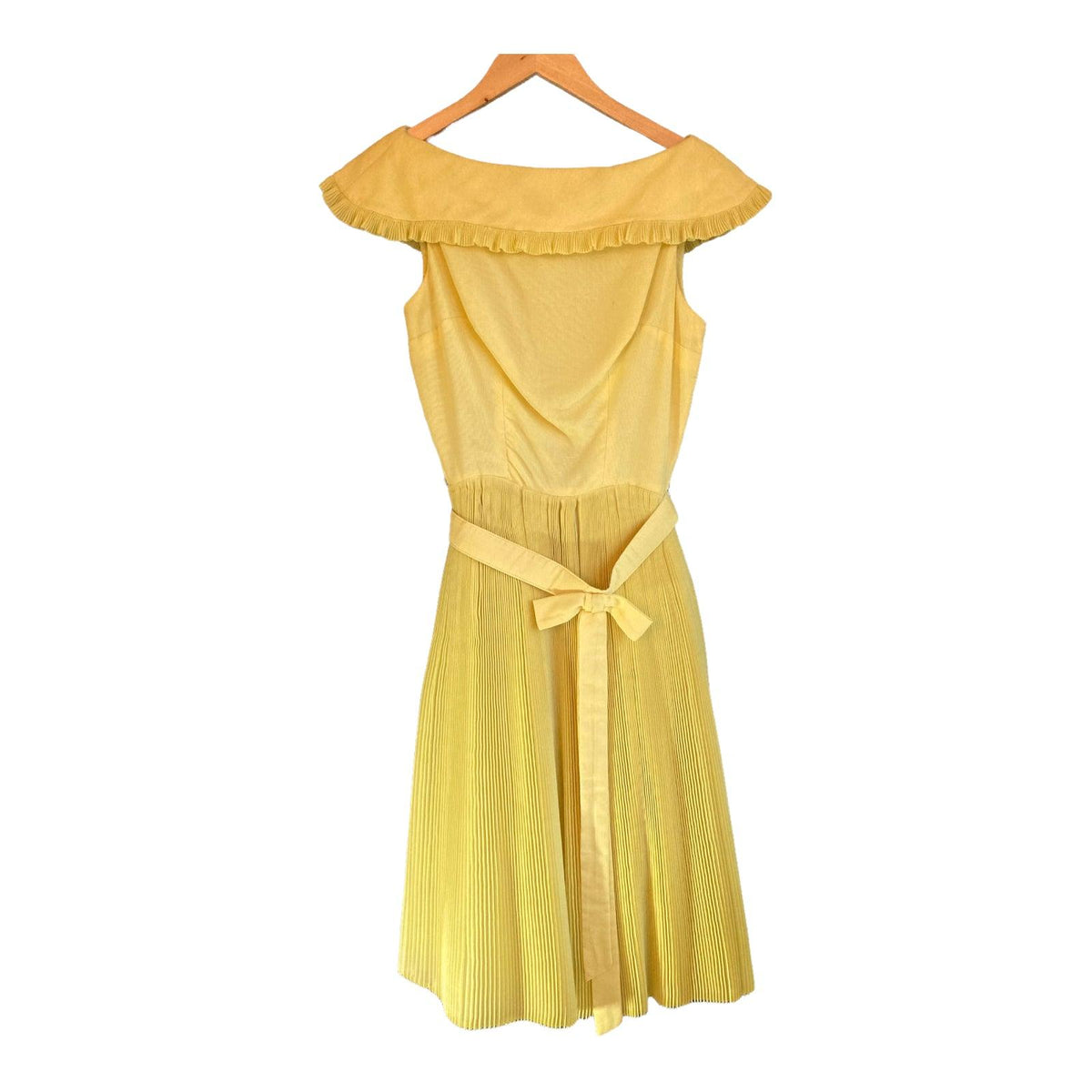 GiGi Young Yellow Sleeveless Dress UK Size 8. - Ava & Iva