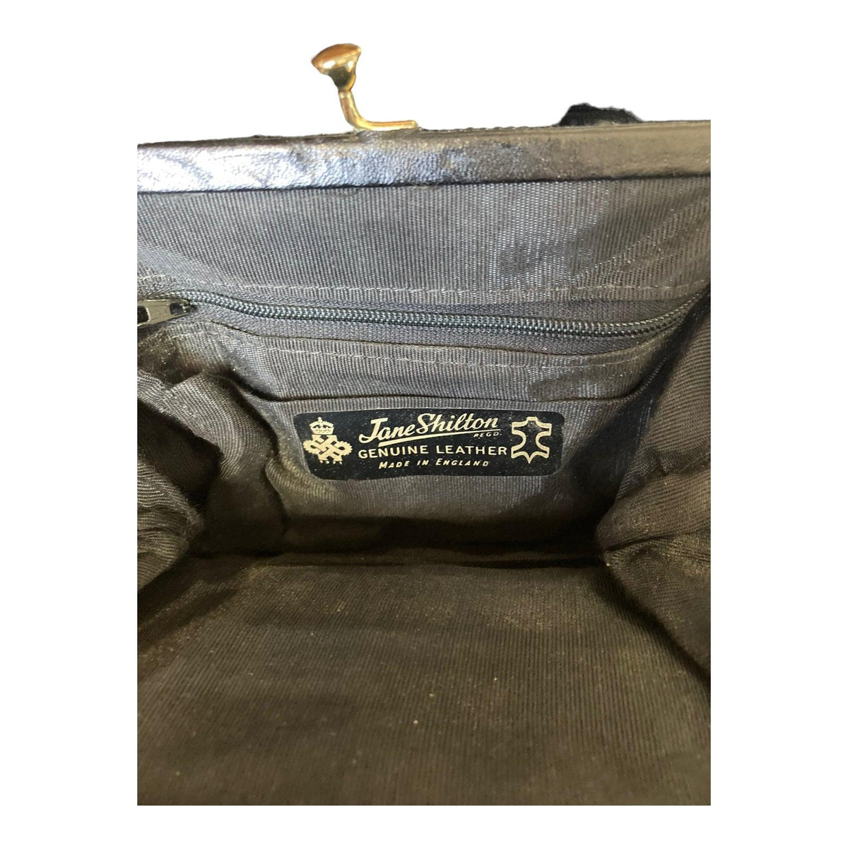 Jane Shilton Leather Black Handbag - Ava & Iva