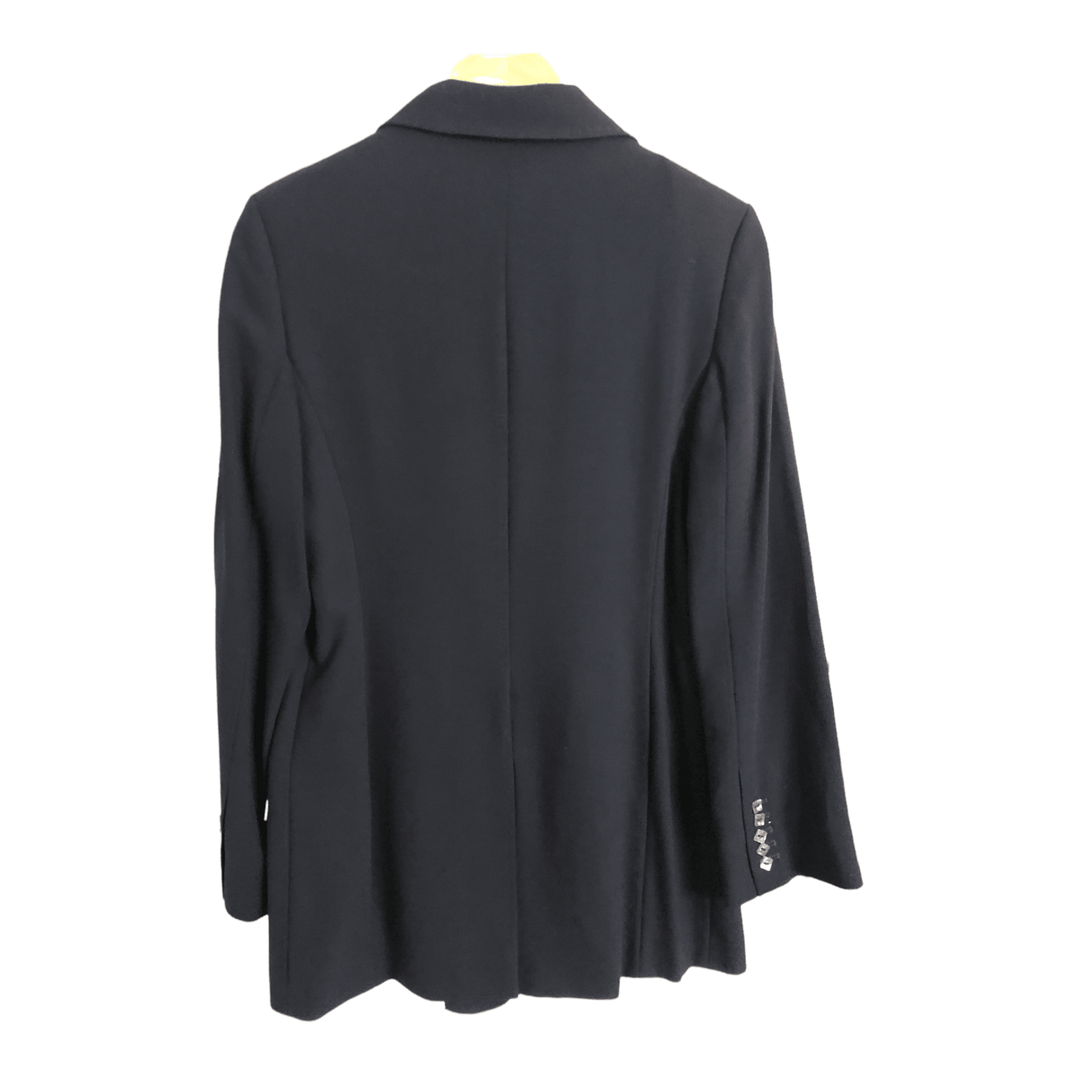 Mulberry Designer Vintage 100% Wool Day Evening Jacket Navy Blue UK Size 12 - Ava & Iva