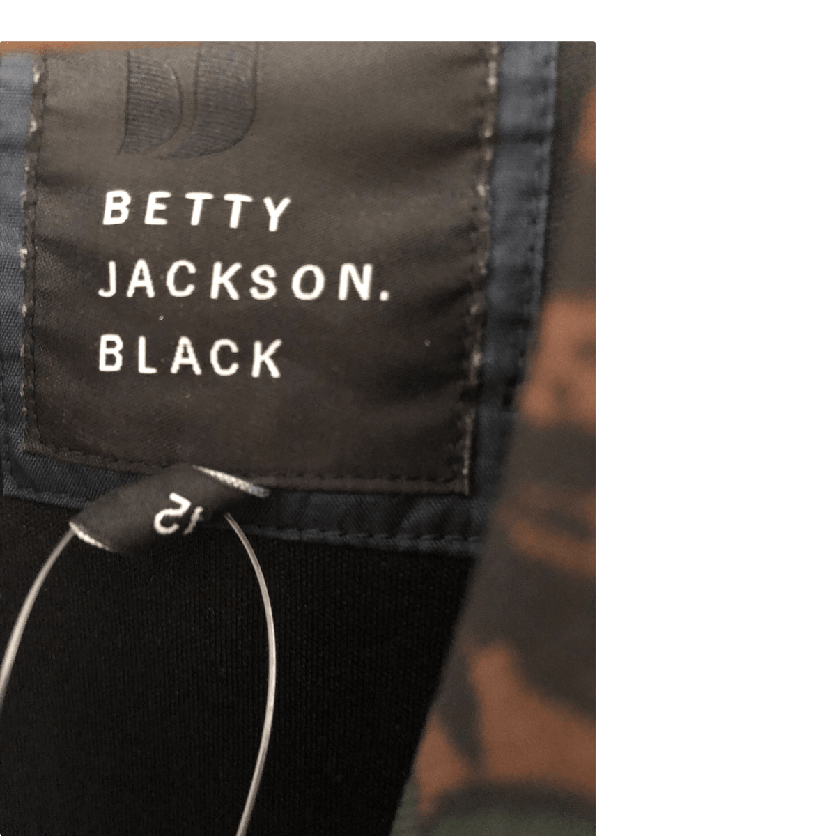 Betty Jackson Black Label Stretch Polyester Sleeveless Belted Evening Midi Dress in Olive Teal Multi Floral Print UK Size 12 - Ava & Iva