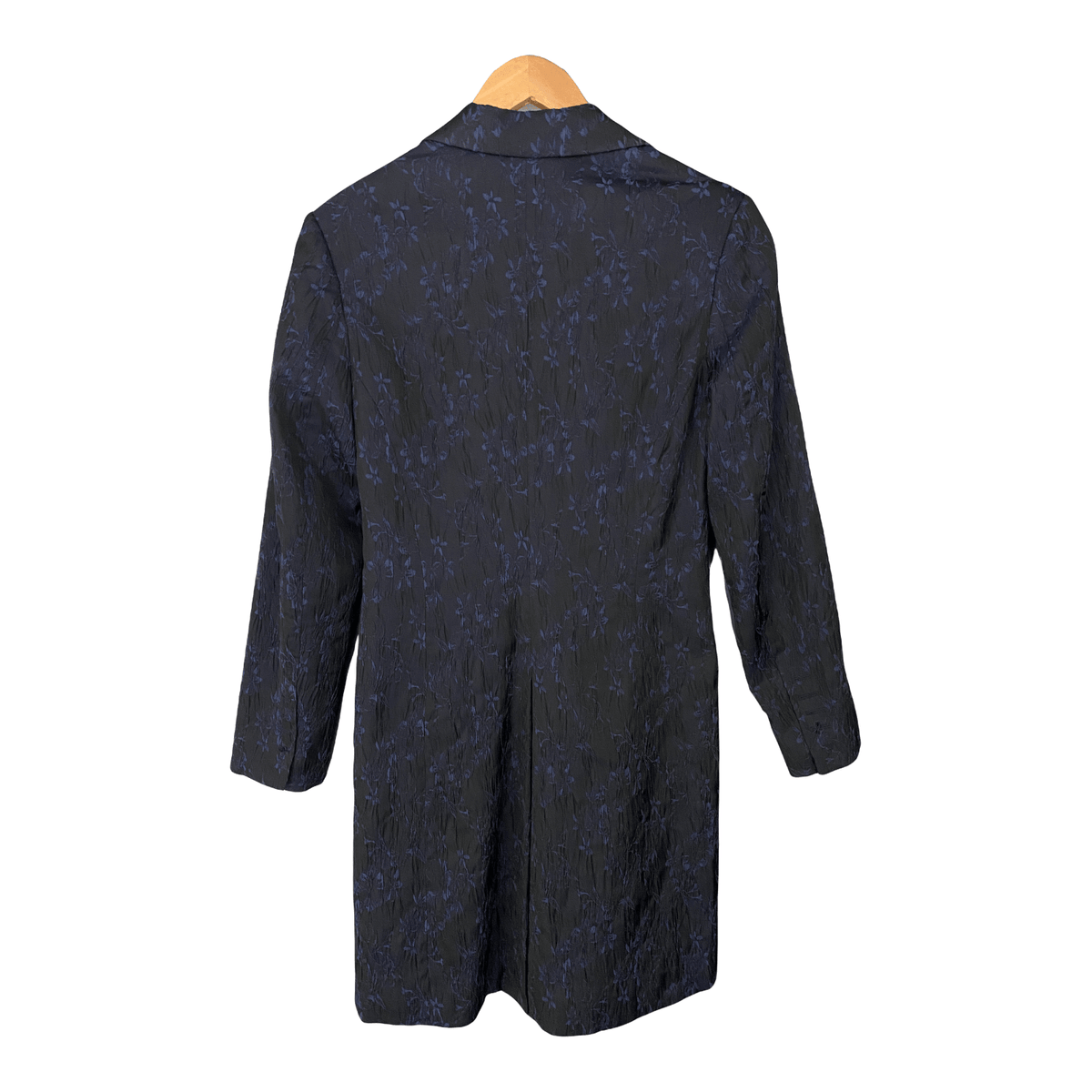 Hennes Collection Dark Blue Coat Size 36 UK Size 8 - Ava & Iva