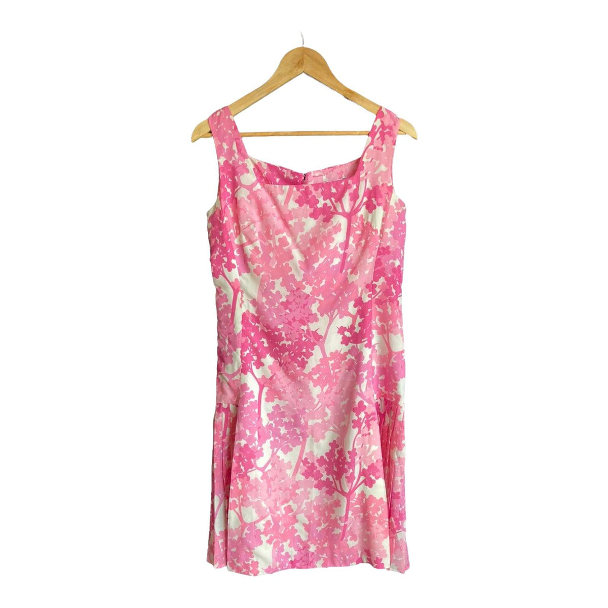 Cresta Couture Pink And White Sleeveless Dress size 36 UK Size 12 - Ava & Iva