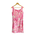Cresta Couture Pink And White Sleeveless Dress size 36 UK Size 12 - Ava & Iva